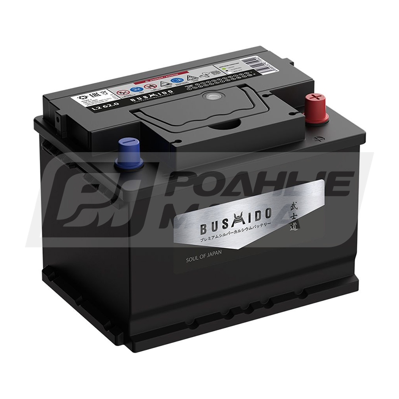 BUSHIDO SJ 62 (L2.0) 62 Ач, о/п PLNT0124061
